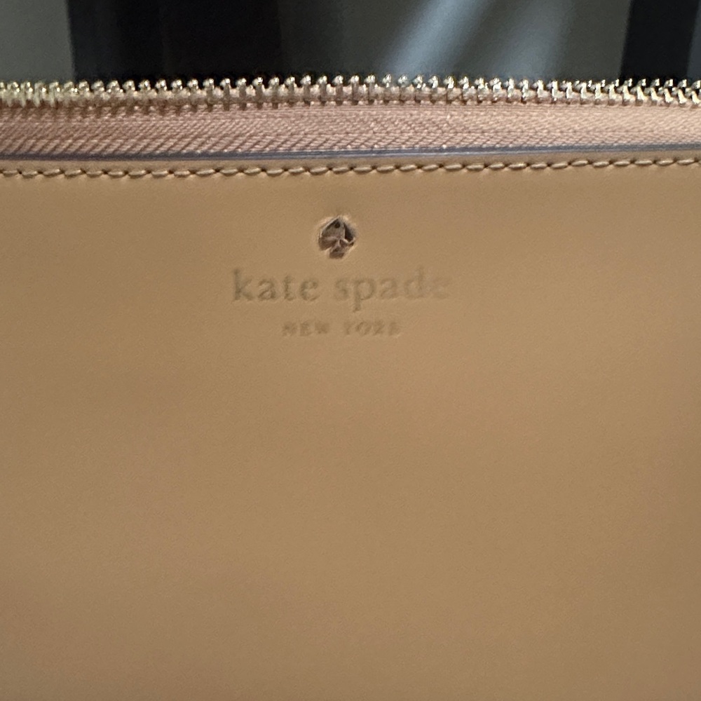 kate spade Tan Leather Crossbody with Tassel Charm - Picture 2 of 6